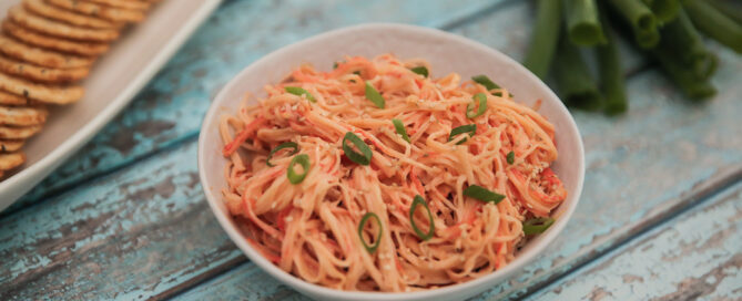 Exquisita receta de Spicy Crab.