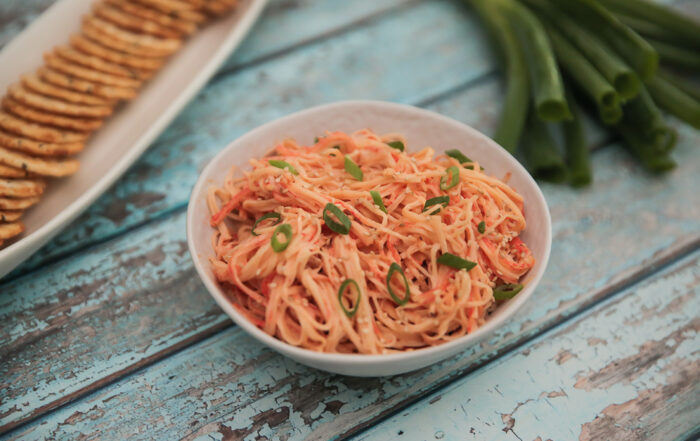 Exquisita receta de Spicy Crab.