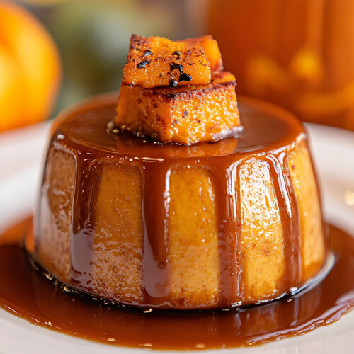 Flan de calabaza