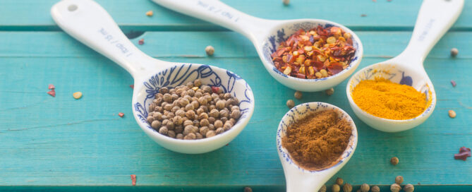 Algunas especias contienen antioxidantes
