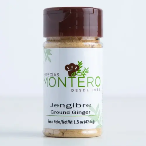 Jengibre especia de sabor picante y refrescante