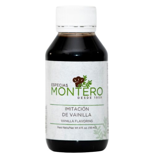 La imitación de vainilla se utiliza para añadir sabor a los platos, sobre todo en postres.