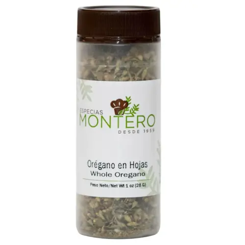 Orégano en hojas, hierba de aroma y sabor intensos.