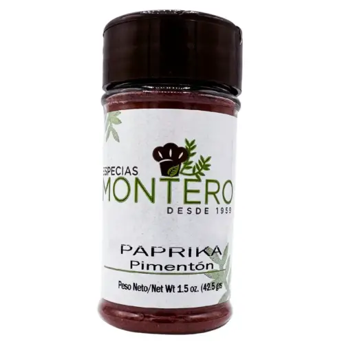 El pimentón o Paprika aporta un sabor ahumado a los platos, así como color.