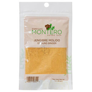 Jengibre especia de sabor picante y refrescante