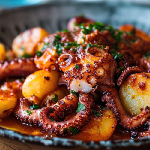 Receta de pulpos a la gallega