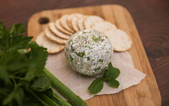 Dip de queso de cabra y hierbas finas