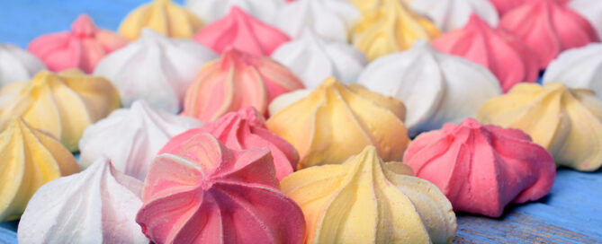 Merengues de colores