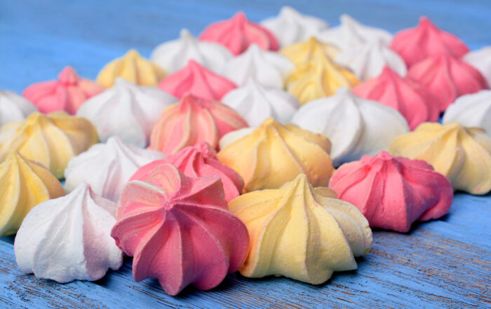 Merengues de colores