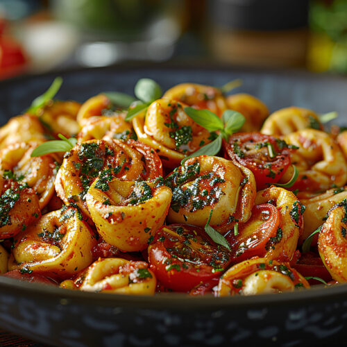 Tortellini en salsa de tomate