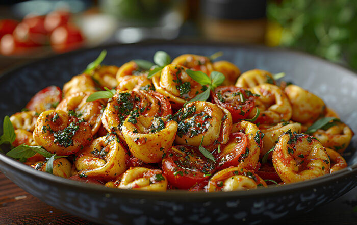 Tortellini en salsa de tomate