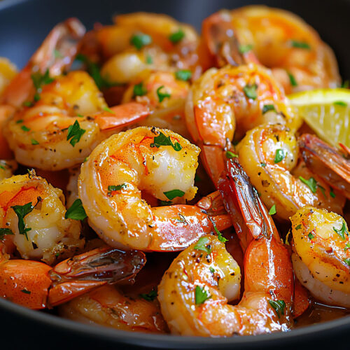 Camarones al ajillo