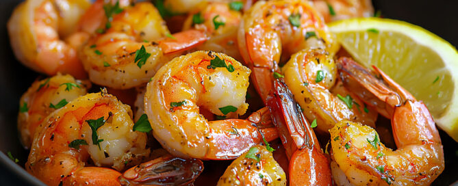 Camarones al ajillo
