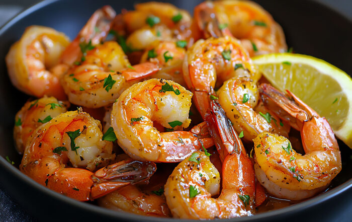 Camarones al ajillo