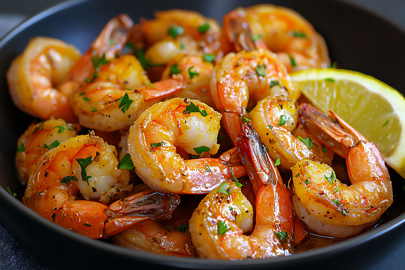 Camarones al ajillo