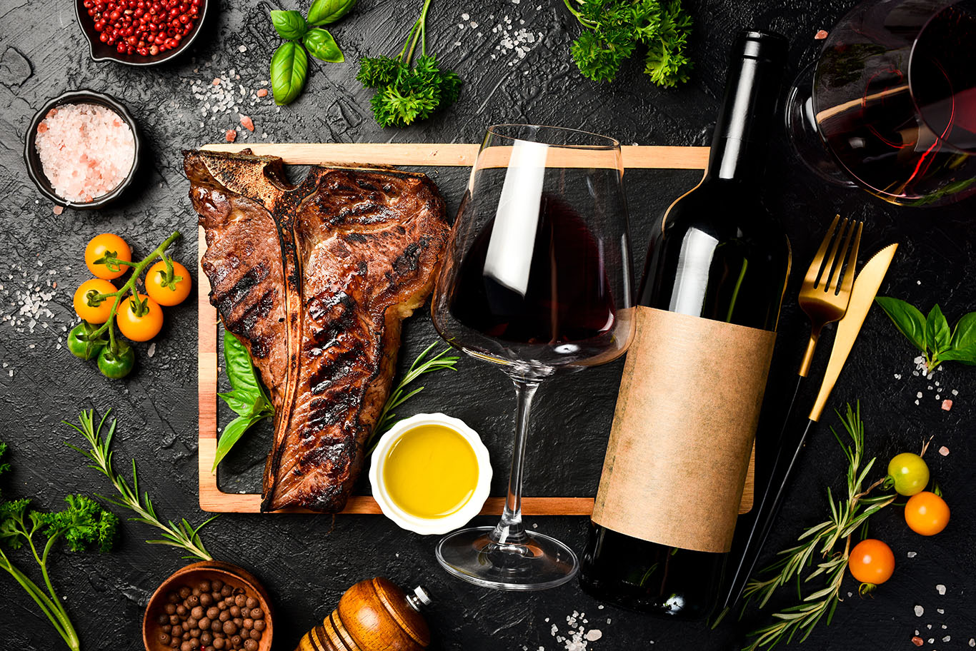 Maridaje de vinos y especias