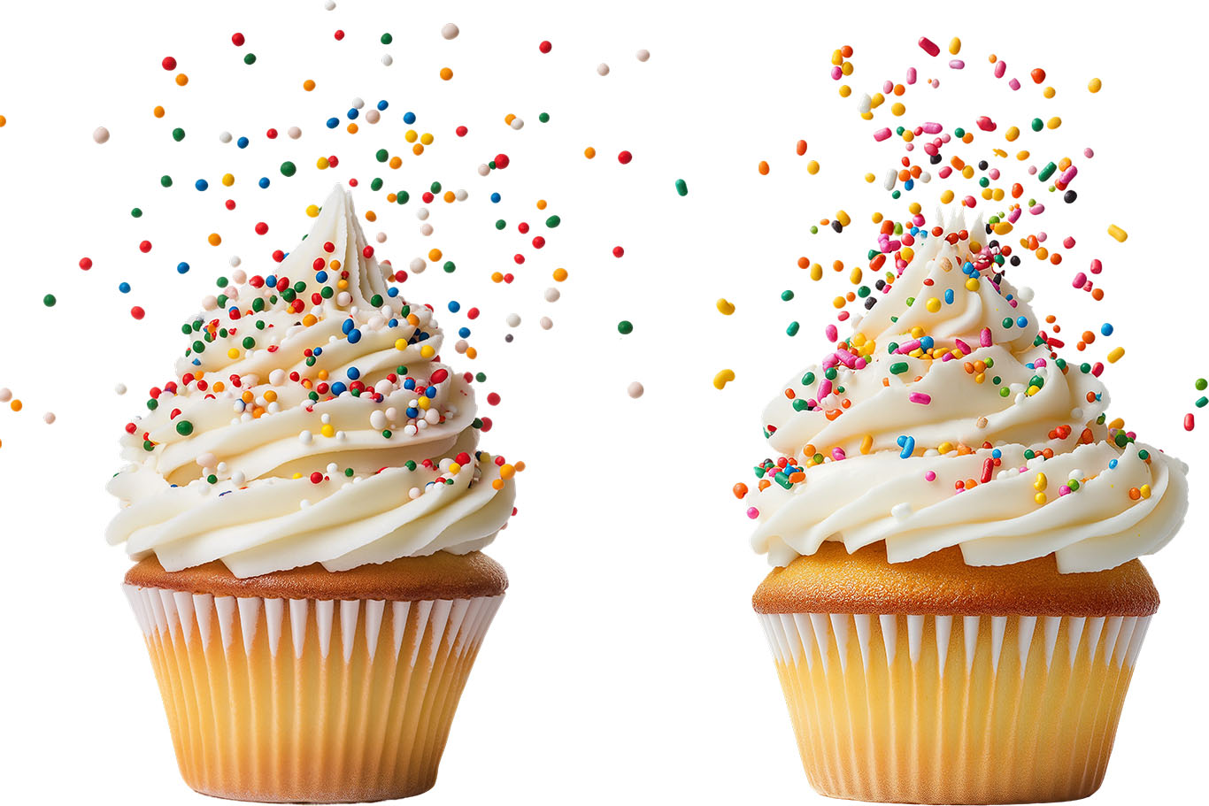 cupcakes con grageas Montero