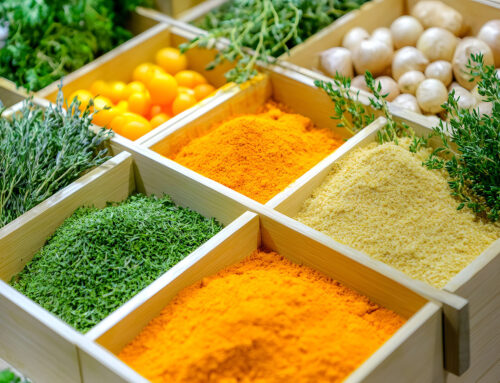 Más hierbas, menos sal.