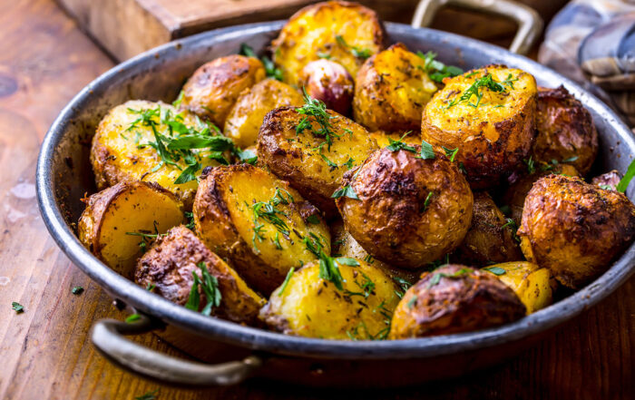 Papas con aceite de trufas