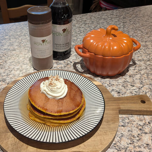Pancakes de calabaza de Camille Conde Montero