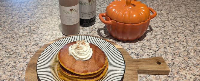 Pancakes de calabaza de Camille Conde Montero