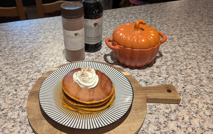 Pancakes de calabaza de Camille Conde Montero