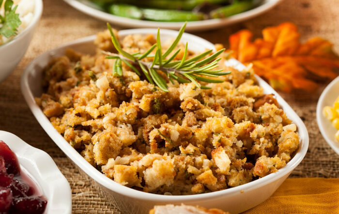 ¡Disfruta de un delicioso stuffing casero en tus festividades!  