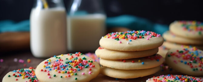 Deliciosa receta de polvorones decorados con grageas Montero, por Camille Conde Montero