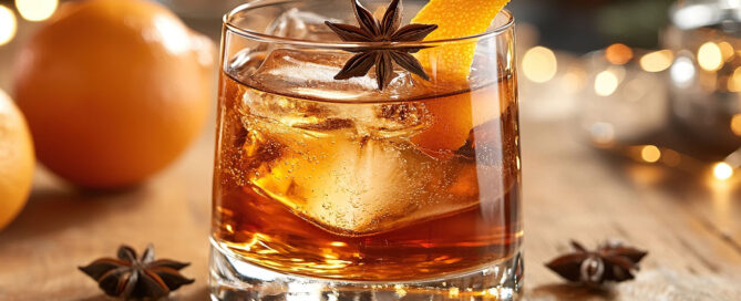 Variación Old Fashioned con anís estrella