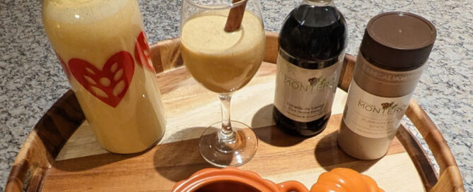 Coquito de Pumpkin pie spice Montero