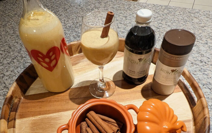 Coquito de Pumpkin pie spice Montero